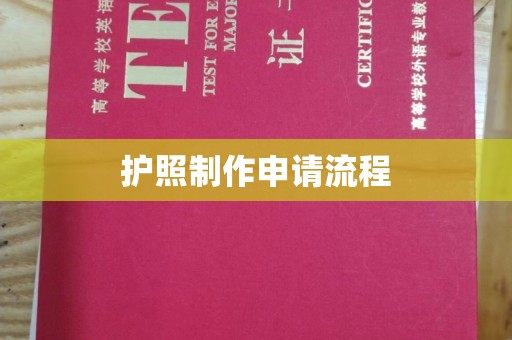 海棠护照制作申请流程